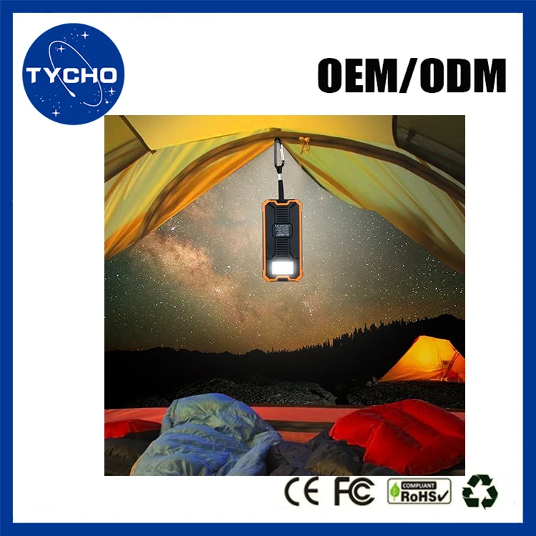 Large Battery Portable Power Bank Rechargeable Solar Power Bank Smart Solar Power Bank - ANKUX.COM