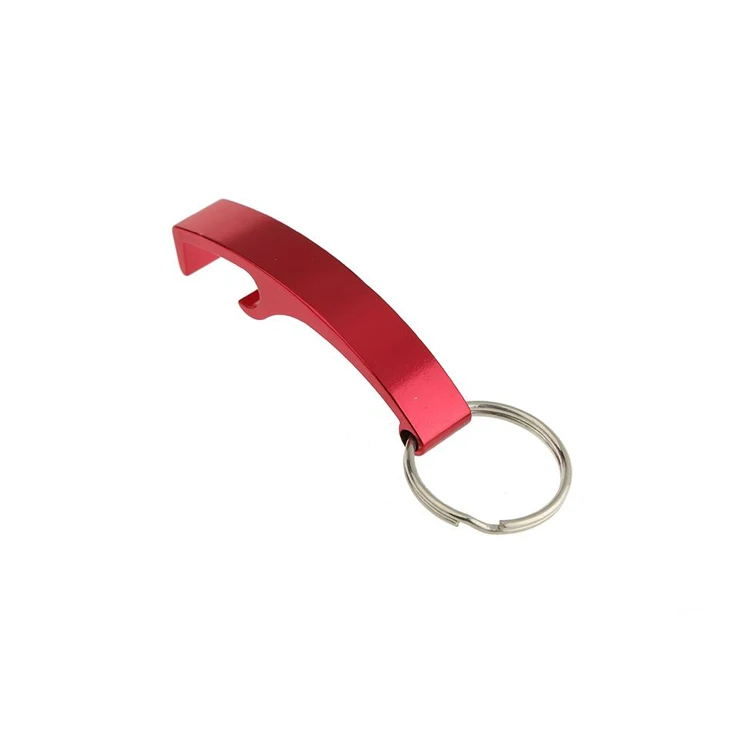 Hot Selling Portable Funny Aluminum Custom Bottle Opener Keychains No
