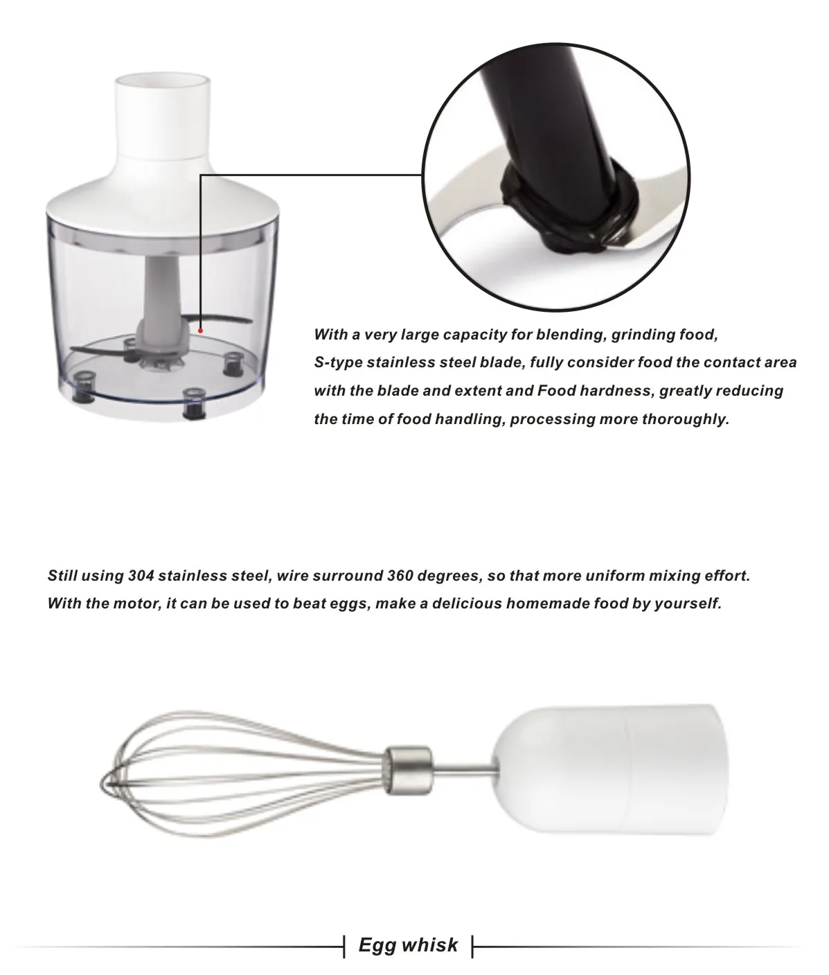 Personal Portable Electric Hand Blender Hb101sb Dc Motor Cheap 2 Speed