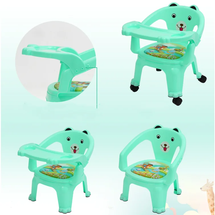 plastic dining chair for baby