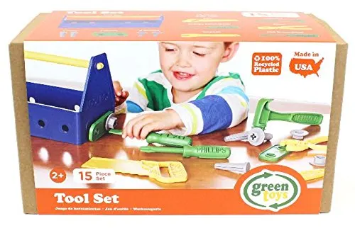 green toys tool set pink