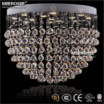 Meerosee French Style Ceiling Lights Lighting Crystals Clip On Chandelier Lamp Shades Md2563 Buy Lighting Crystals Ceiling Lights Lighting French