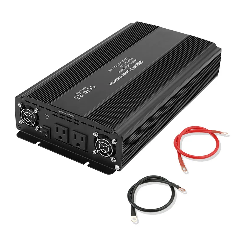 2000 Watt 12 Volt Dc To Ac 110 Volt 2000w Power Inverter With Universal Socket Optional Buy
