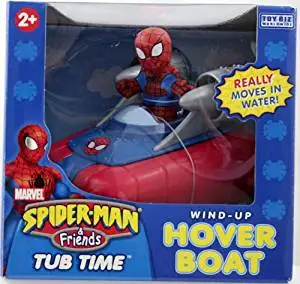 spiderman boat toy
