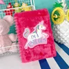 Unicorn Sheets Plush Diary