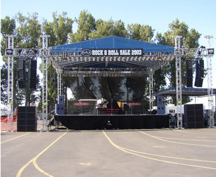 Rk Aluminum Concert Stage Truss/sound And Light Truss System For Dj ...