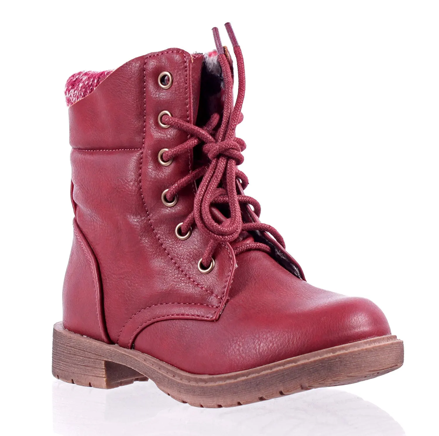 youth girls combat boots