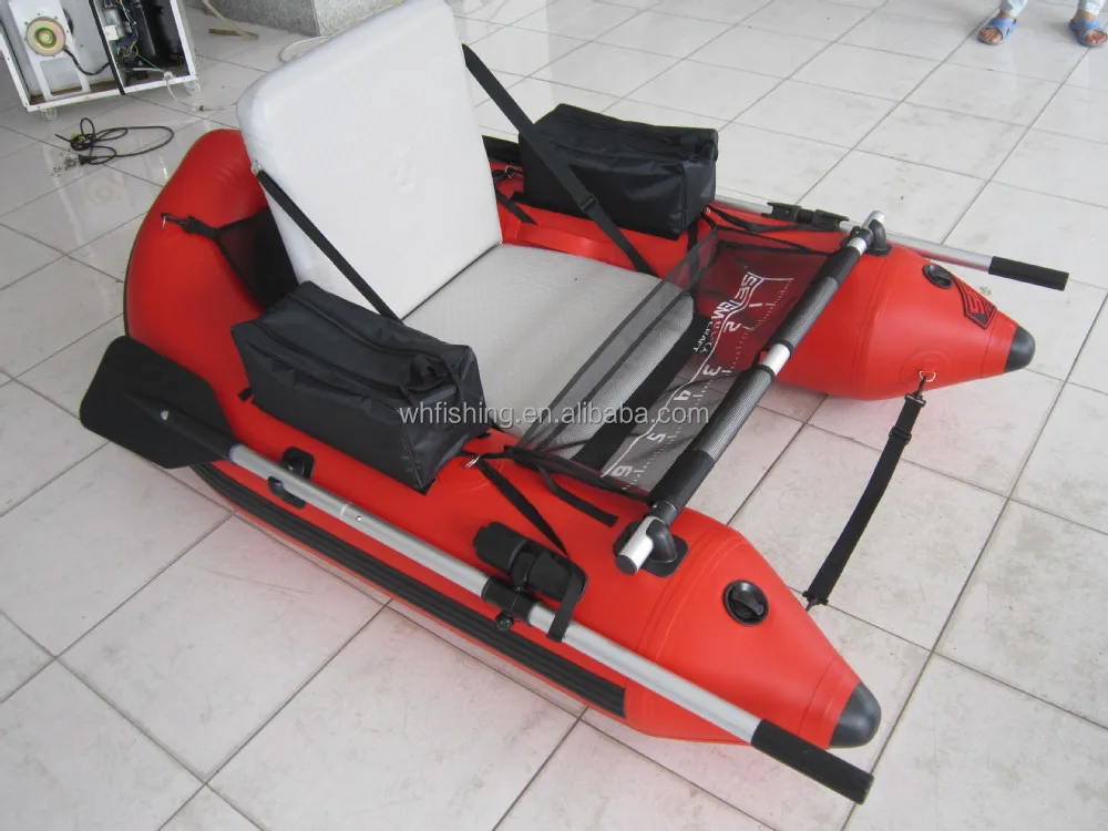 1.5 m Mini fly bateau de pêche float tube gonflable pontoon pêche