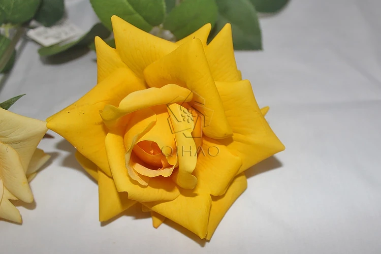 Wholesale Latex Single Roses Artificial Real Touch Flowers For Wedding