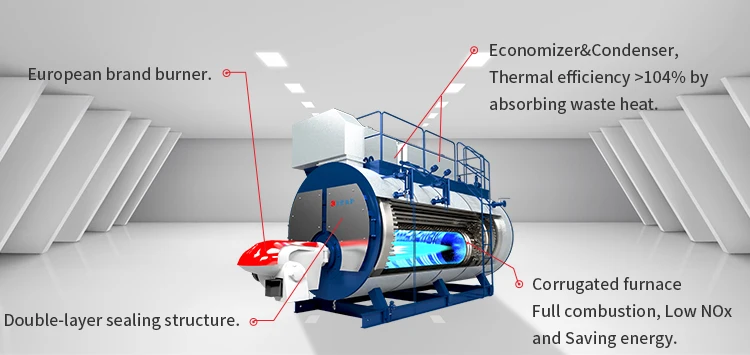 integrated steam boiler