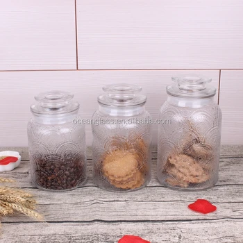 Wholesale Flower Decoration Transparent Storage Air Tight Glass