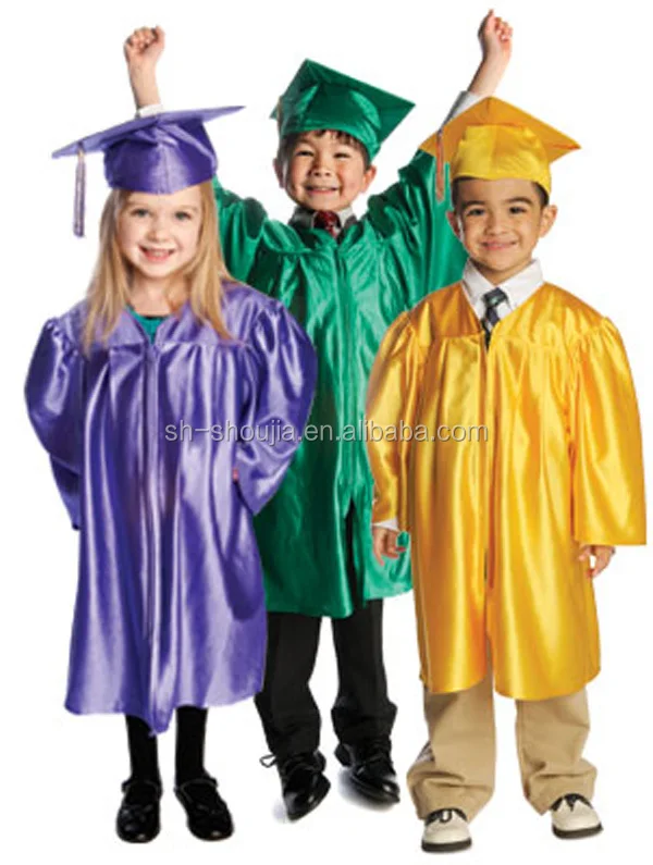 children Graduation gown and cap, View children graduation gown ...
