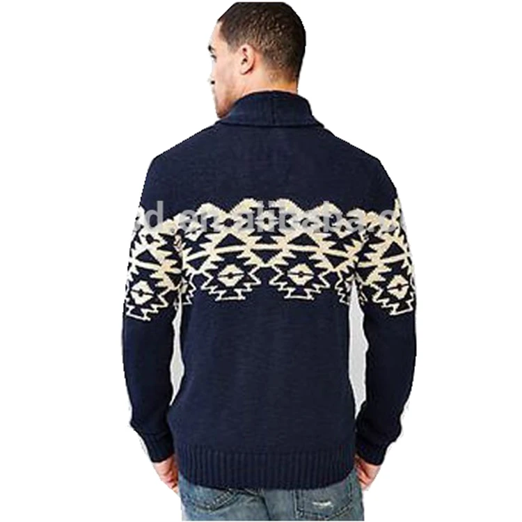 Pure Cashmere Knit Thick Woolen Cardigan Sweater For Men - Buy Men ...