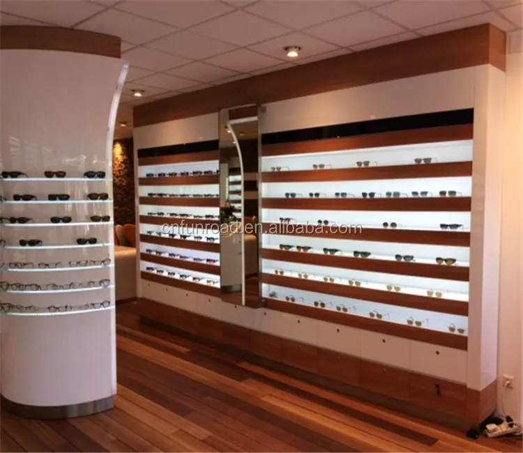 Optical Shop Interior Design Decoration Eyeglass Store Display