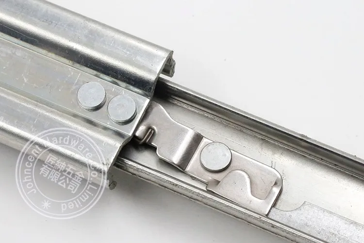 durable 53mm width lock in and lock out fridge slide for truck