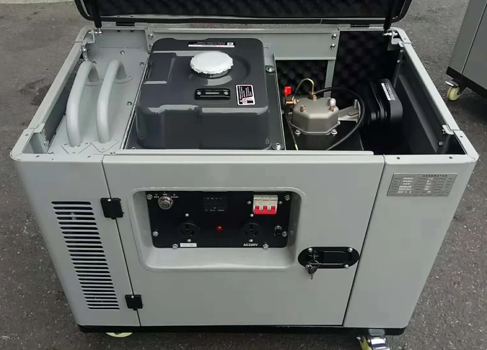 10kw 12.5kva Silent Diesel Generator Factory Direct Sale Portable