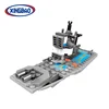 8 in 1 self connecting micro block model warship diy toy brick for develop creativity