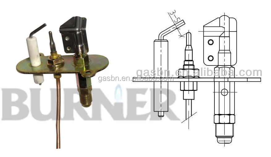 B880302 Outdoor Gas Patio Heater Parts Ods Buy Indoor Gas Heater Part