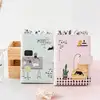 yiwu wholesale kawaii cat diary PU Creative notebook Scrapbook Color inner page bullet journal school stationery items list