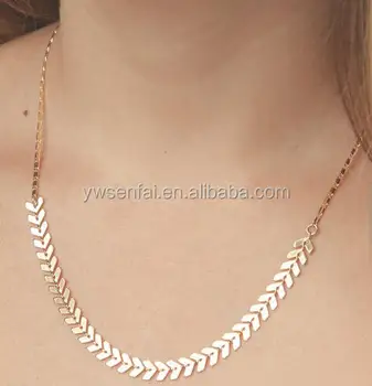 simple coral necklace