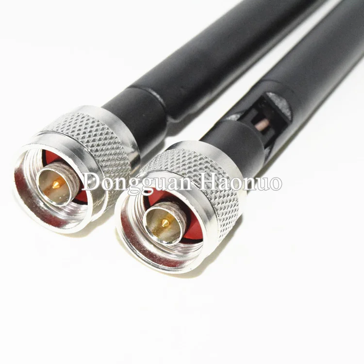 N male connector 206mm 433Mhz 868Mhz 915Mhz 920Mhz 925Mhz 5dbi foldable rubber lora antenna - ANKUX.COM