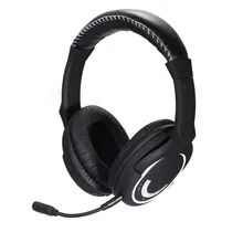 HUHD HW-390M 2.4Ghz Wireless Gaming Headset Stereo Sound for PS4, PS3, Xbox 360 and PC Detachable Microphone Noise Cancelling
