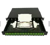 8 12 24 32 48 PORT ODF SC LC 19" rack mounted sliding type Fiber Optic Patch Panel Termination Box