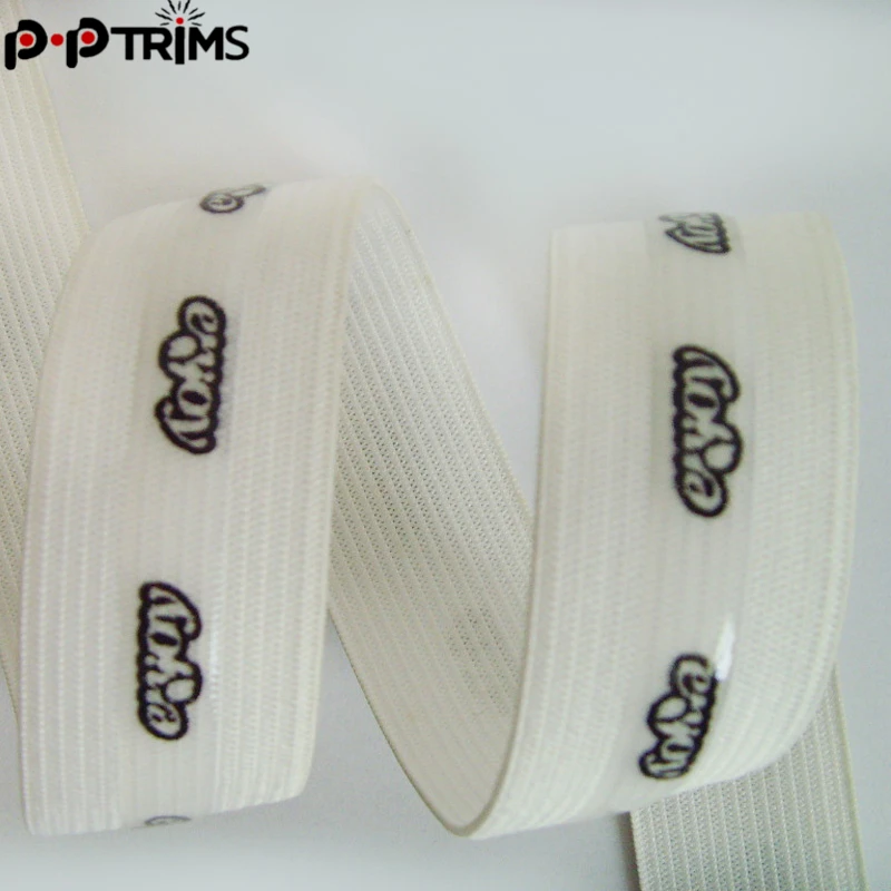 Custom Polyester Printed Silicone Knitted Elastic Ribbon Buy Silicone