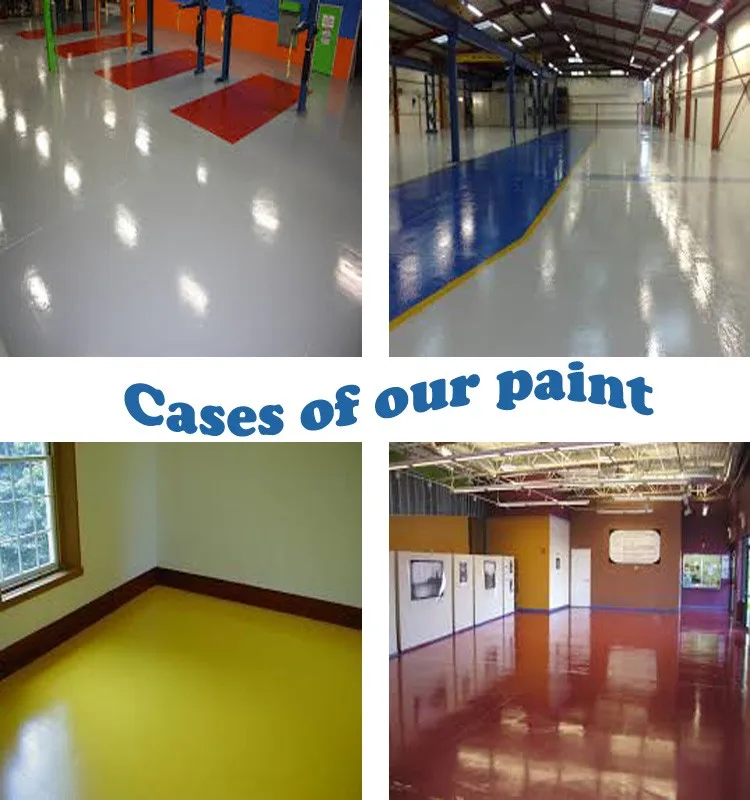 concrete effect epoxy industrial floor paint
