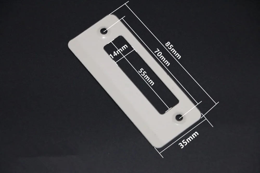 Metal Door Lock Strike Cover Plate With Screw Hole Buy Door Lock