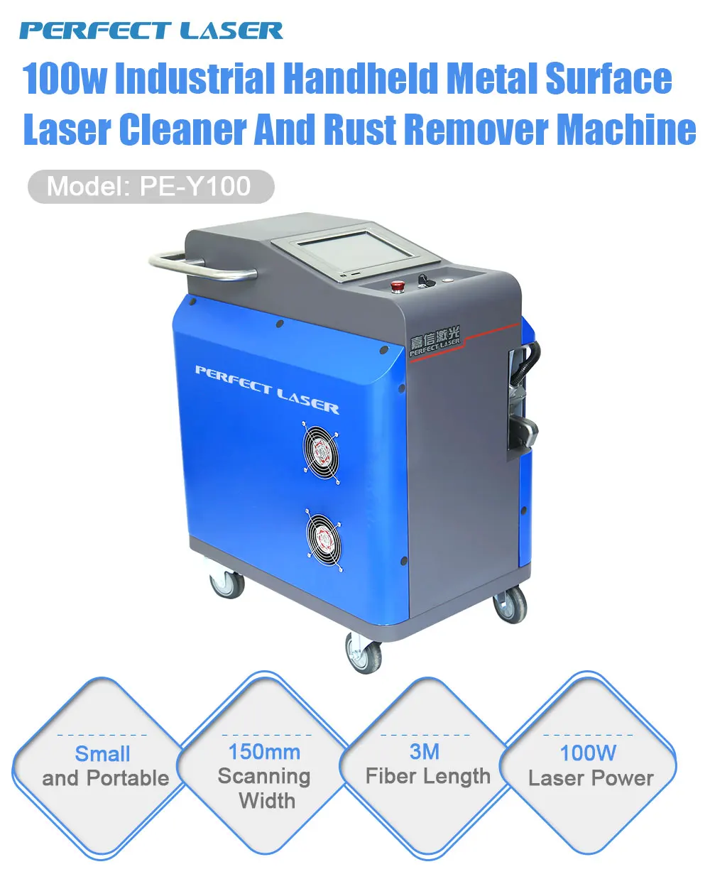 handheld laser rust removal machine