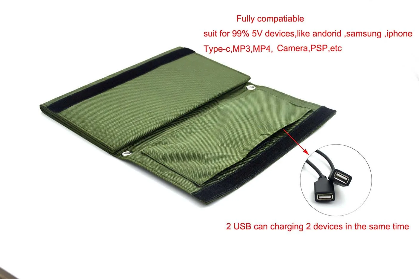 Solar mobile charger power banks portable solar panel chargers for smart phone waterproof solar phone charger cell - ANKUX.COM