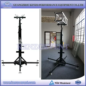 Hot 250kg Heavy Duty Truss Tower Lift 6 5m Portable Lighting With T Bar Mobile Light Hot 250kg Heavy Duty Truss Tower Lift 6 5m Portable Lighting With T Bar Mobile Light