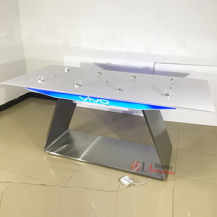Mesa De Exhibición Para Teléfono Móvil,Diseño De Mesa Para Mostrador De