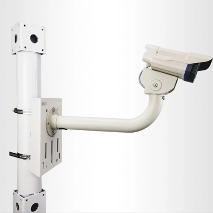 Metal Pole Column Mount Loop Bracket 20CM CCTV Security Camera 