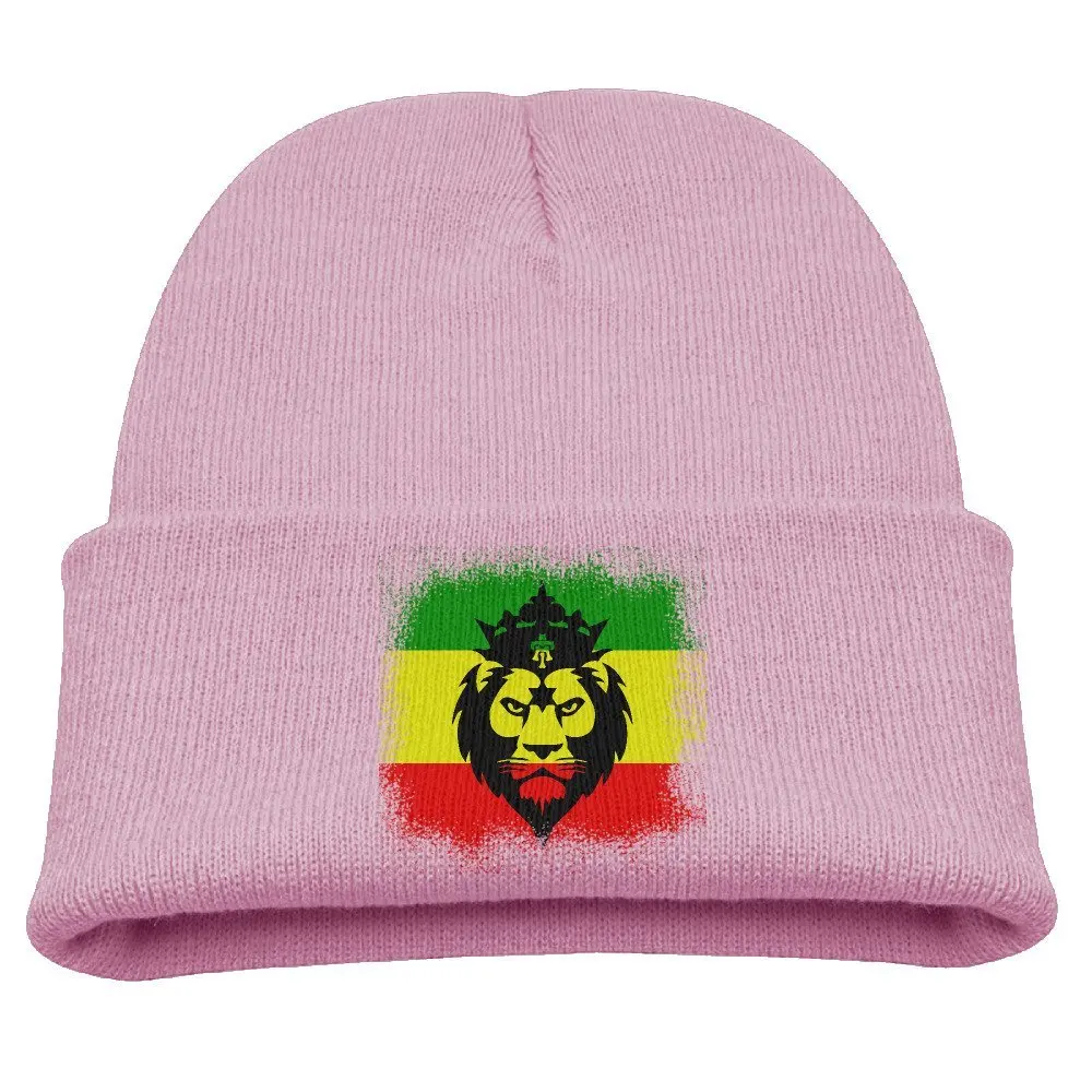 Beanie Hat Rasta Lion Warm Skull Caps for Men and Women