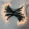 20 Count Christmas Decoration Outdoor Light Ball Waterproof Led Light G40 Ball Bulb Chain For Vintage Patio Home Wedding Party