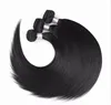 Malaysian Human Hair 1 Piece Pack #1B Malaysian Straight Non-Remy Hair Weft Human Hair Weave Bundles 8-28 inches
