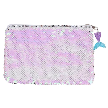 sequin pencil case