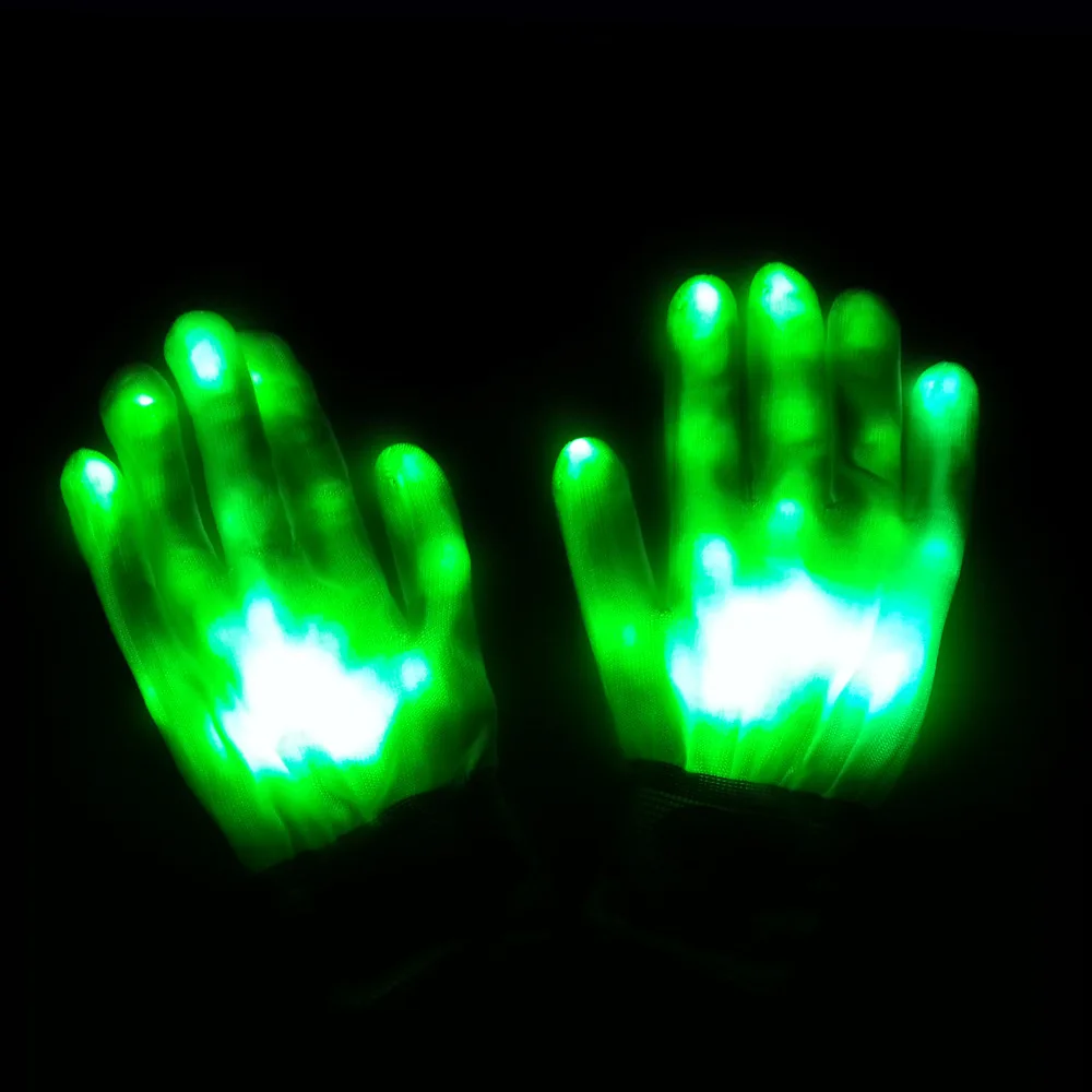 Teaisiy Colorful Led Gloves for Kids Best Gifts 