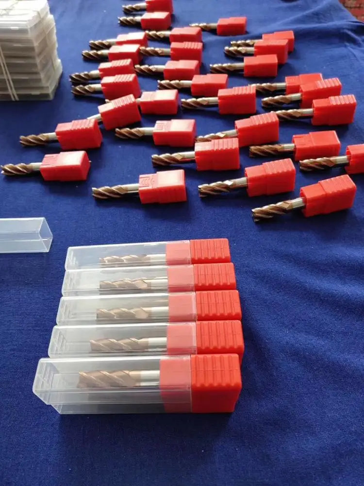 微直径 2 槽方形铣刀 - buy 涂层立铣刀,数控切削刀具,广泛用于普通