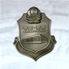 custom metal coat of arms badge Shield-shaped stamping emblem