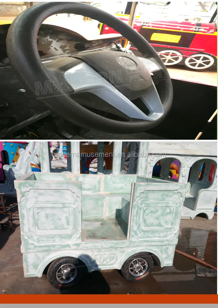 backyard amusement adult rides tourist trackless train for sale