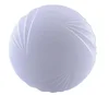 Round polycarbonate/acrylic plastic lampshade cover rotational moulding pvc lampshade material