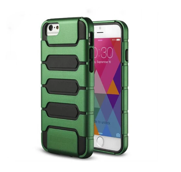 Slim Armor Case For iphone 6 Tank Hybrid Shockproof Case Hard Cover