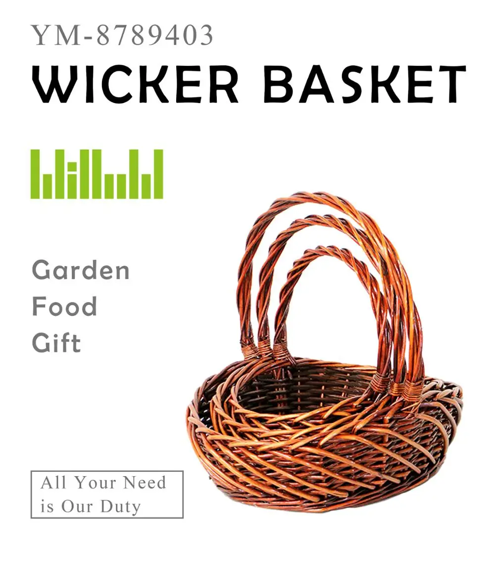 Handmade Wicker Gift Basket For Art Collectible Buy Cheap Wicker