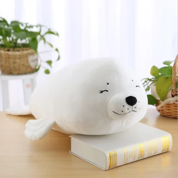 plush cute seal pillow