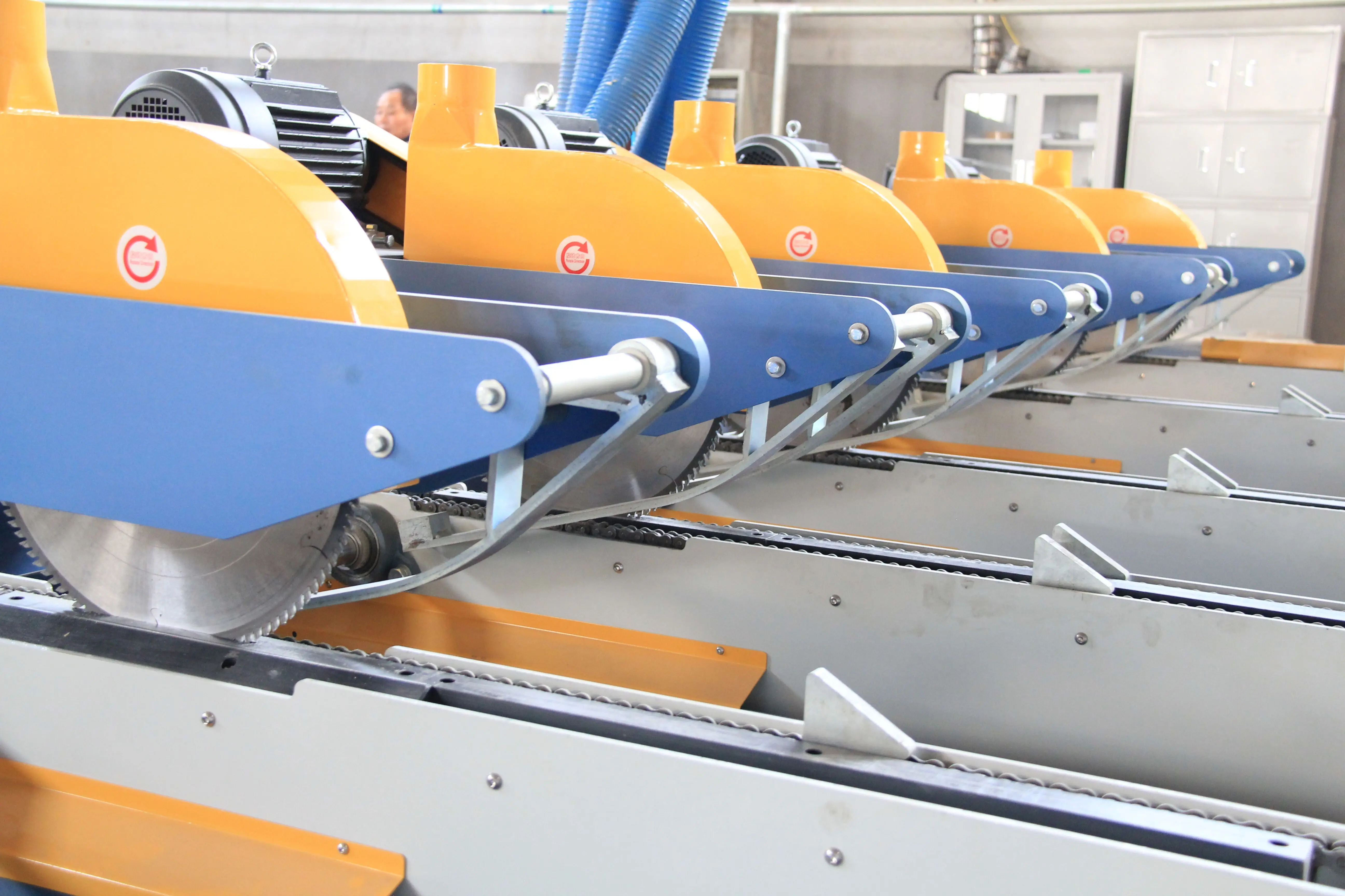 Five Heads Automatic Feeding Wood Saw Mill Machine Buy Automatic Wood