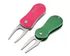 The newest golfpro custom golf pitchfork,golf prepare divot tool with ball markers,brand logo ball markers