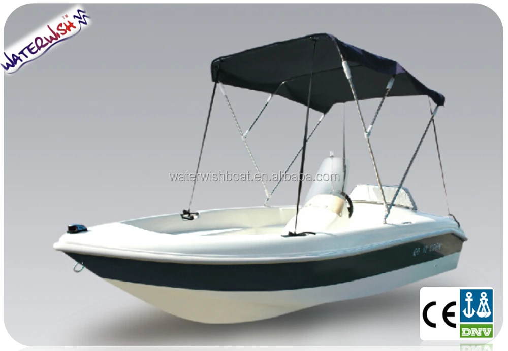 Waterwish Qd 12 Feet Small Fiberglass Fishing Boat For ...